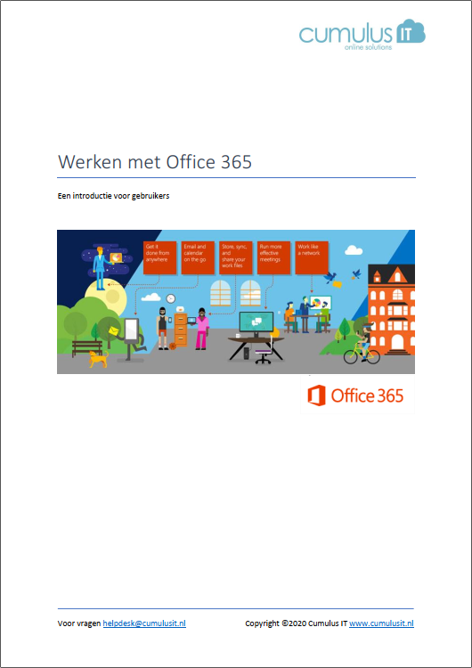 Microsoft Office 365 handleiding | Gratis downloaden - Cumulus IT